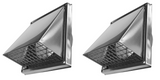 2 x 150mm HRV External Grille
