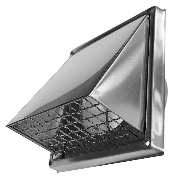 150mm HRV External Grille - Stainless Steel