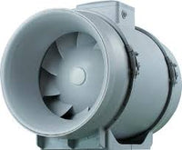 100mm inline ventilation fan with timer.